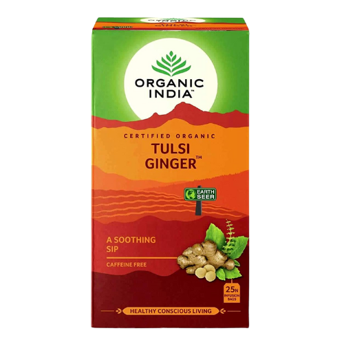 Organic India - Tulsi Ginger Tea Bags 25 U