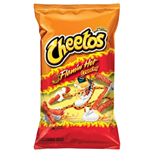 Cheetos Flamin Hot  Crunchy - Cheese Flavored Imp 226.8gm