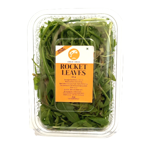 Krishi Cress - Wild Italian Rocket Leaves 80gm