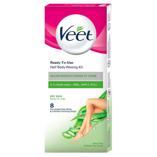 Veet Dry Skin Body Waxing Strips 8 U