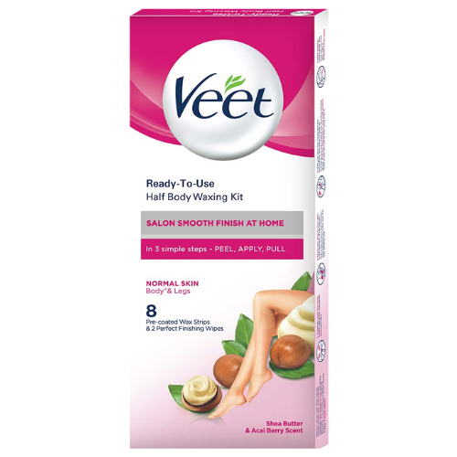 Veet Normal Skin Body Waxing Strips 8 U