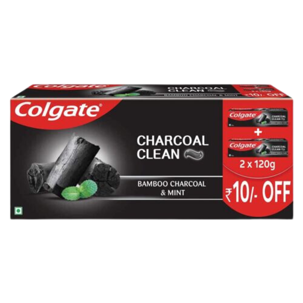 Colgate Charcoal Clean Gel (Toothpaste) 240gm