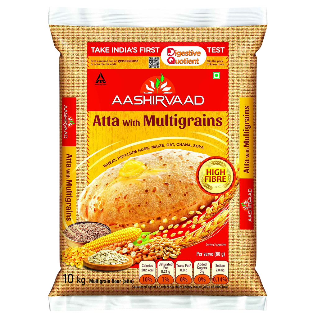 Aashirvaad Multigrains Atta 10kg