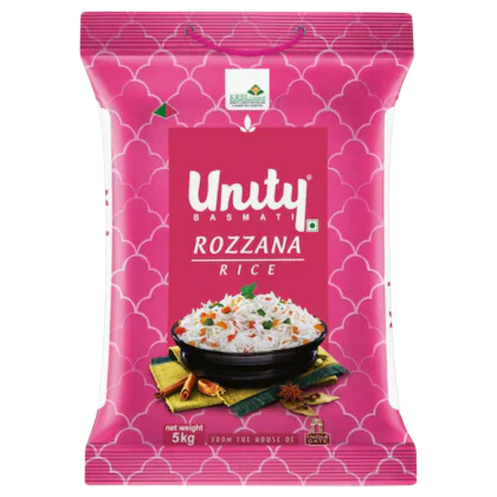 Unity Rozzana Basmati Rice 5kg