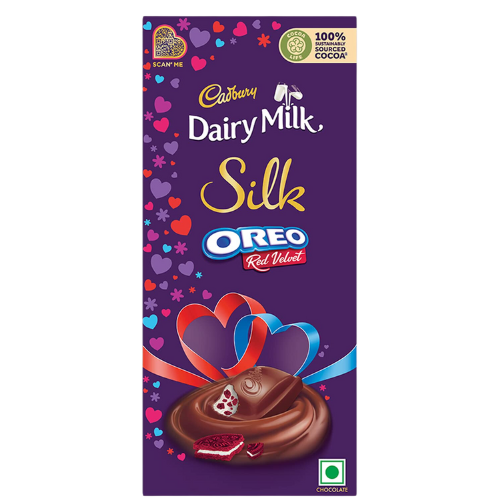 Cadbury Dairy Milk Silk Oreo (Red Velvet) 130gm