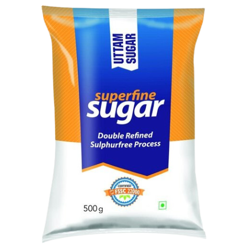 Uttam Sugar Superfine Sugar 500gm