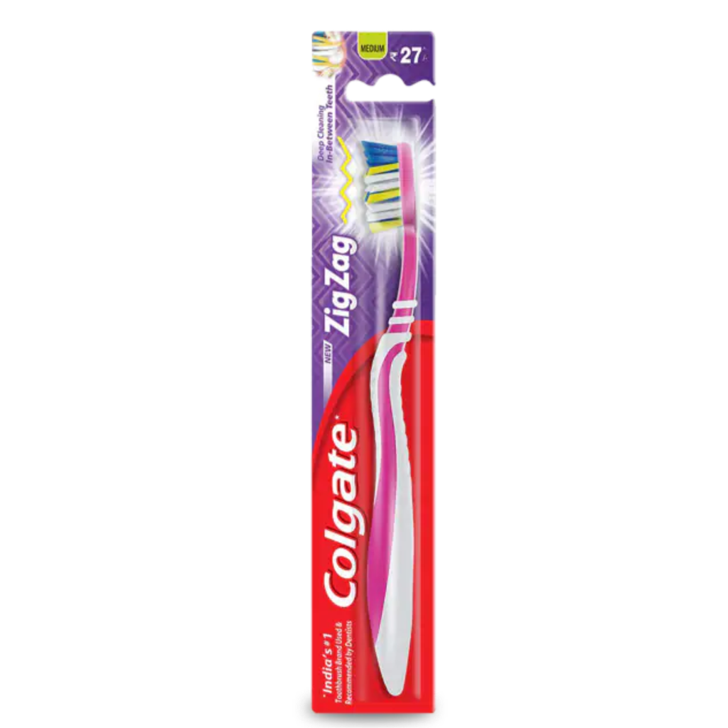 Colgate Zig Zag Soft Tooth Brush (Anti-Bacterial)