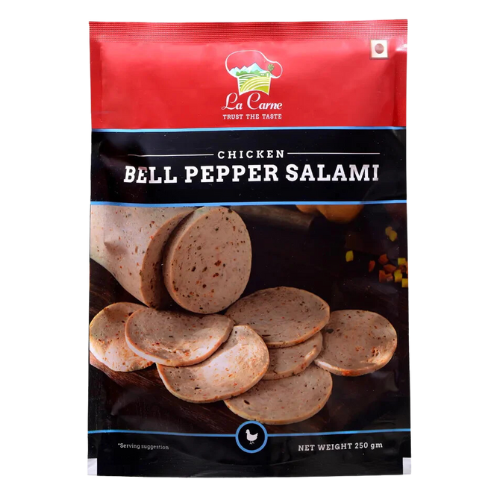 La Carne Chicken Bell Pepper Salami 250gm