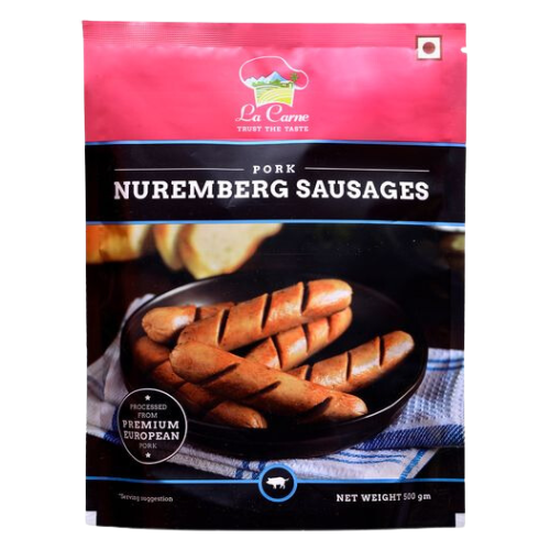 La Carne Pork Nuremberg Sausage 500gm