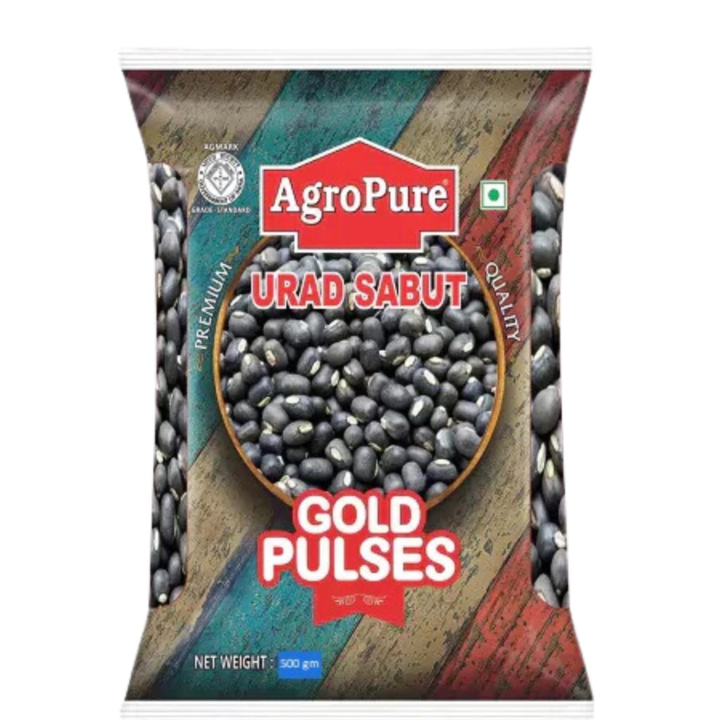 Agro Pure Urad Sabut Dal 1kg