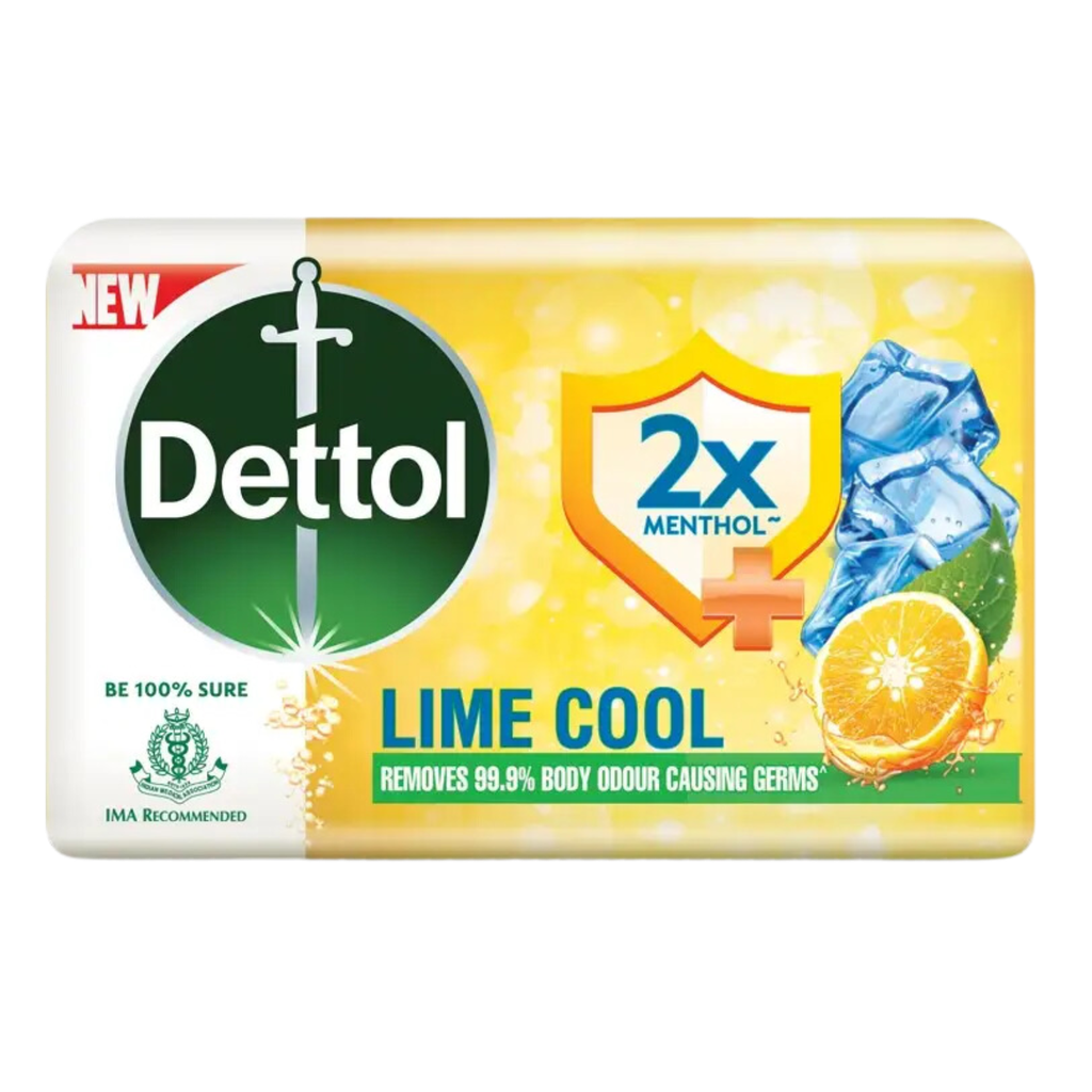 Dettol Lime Cool Soap 300gm (3+1)