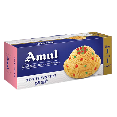 Amul Tutti Frutti Ice Cream (500ml+250ml)