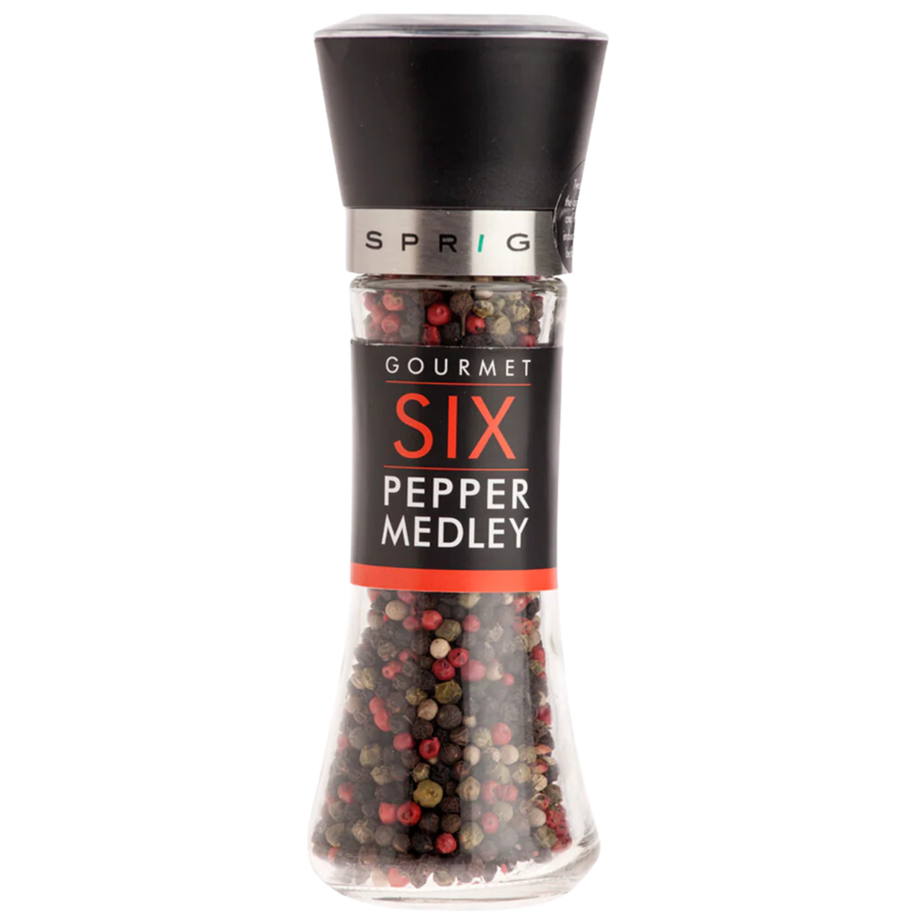 Sprig Gourmet Six Pepper Medley 85gm