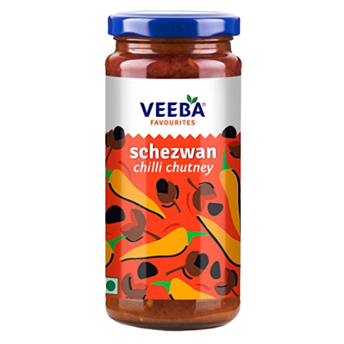 [R0025] Veeba Schezwan Chilli Chutney 250gm