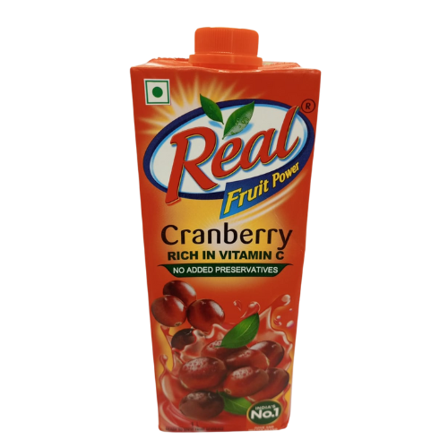 [R0326] Real Fruit Power Cranberry 1ltr