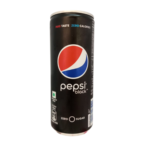 [R0398] Pepsi Black Can 250ml