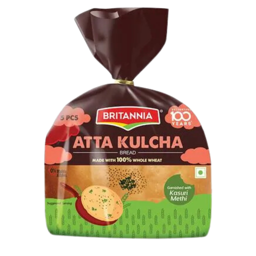 Britannia Atta Kulcha Bread 250gm