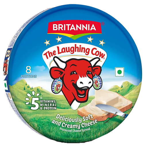 Britannia Protions Deliciously Soft And Creamy Cheese 120g