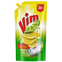 Vim Drop Lemon With Pudina Pouch 120ml