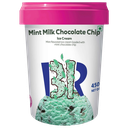 BR Mint Milk Chocolate Chip Ice Cream Cup 450ml