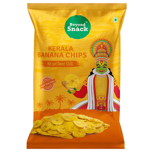 Beyond Snack Kerala Banana Chips Hot & Sweet Chilli 85gm