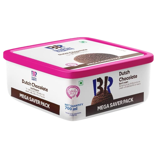 BR Dutch Chocolate Ice Cream Tub 700ml