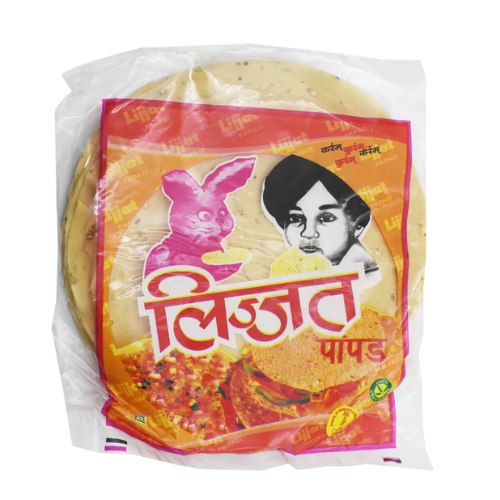 [R1043] Lijjat Udad Papad 200gm