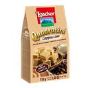 Loacker Quadratini Wafer Cookies - Cappuccino 110gm