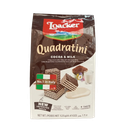 Loacker Quadratini Wafer Cookies - Cocoa & Milk 125gm