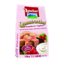 Loacker Quadratini Wafer Cookies - Raspberry 110gm