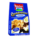 Loacker Quadratini Wafer Cookies - Coconut 125gm