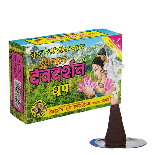 [R1425] Devdarshan Dhoop Sticks (6 in 1 pack) 12 Units