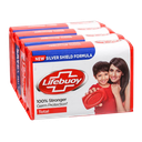 Lifebuoy  Soap, 100% Stronger Germ Protection, 125 g Pack of 4