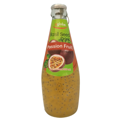 [R1805] Ug Basil Seed Drink Passion Fruit 300ml