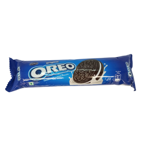 [R1142] Cadbury Oreo Vanilla Cream Biscuits 120gm