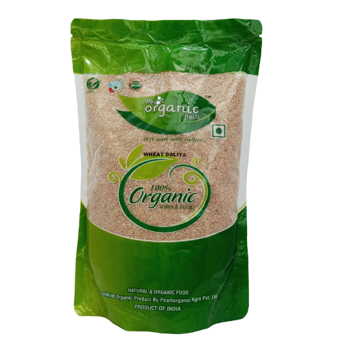 [R1701] Pearl Organic Wheat Daliya 500gm