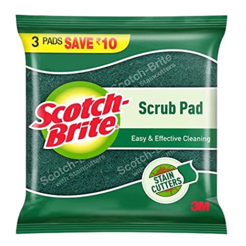 [R1763] Scotch Brite Scub Pad Stain Cutter 3N