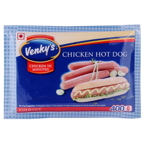 [R1830] Venkys Chicken - Hotdog Sausages 400gm