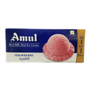 Amul Strawberry Ice Cream (Buy1Gate1Free)750ml