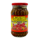 Mother's Recipe Red Stuffed Chilli Pickle 400gm