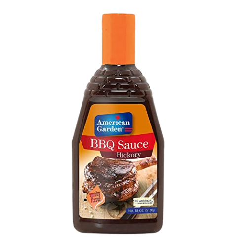 [R1846] American Garden BBq Sauce Hickory Flavor 510gm