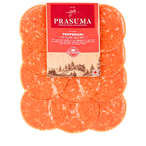 [R1936] Prasuma Premium Pork Pepperoni (Frozen) 100g