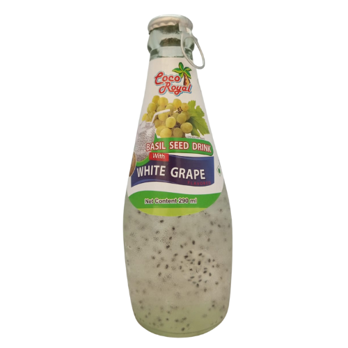 [R2118] COCO ROYAL BASIL DRINK With White Grape 290 ML