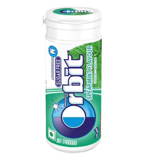 [R2428] Orbit Spearmint Flavour Chewing Gum 19gm