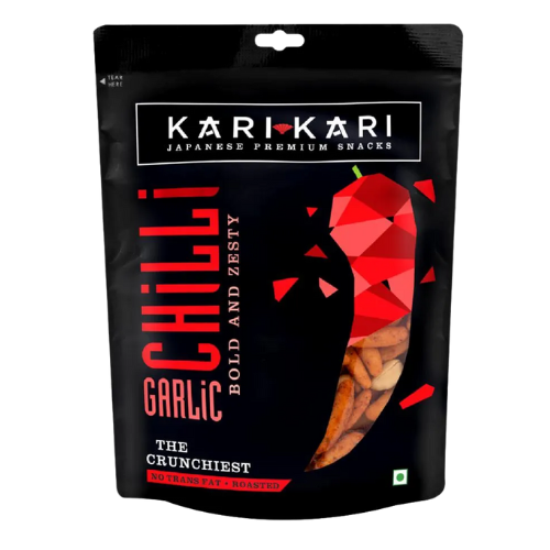 [R2516] Kari Kari Garlic Chilli Roasted Namkeen