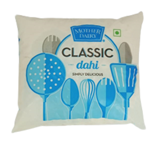 [R2422] Mother Dairy Classic Dahi 400gm