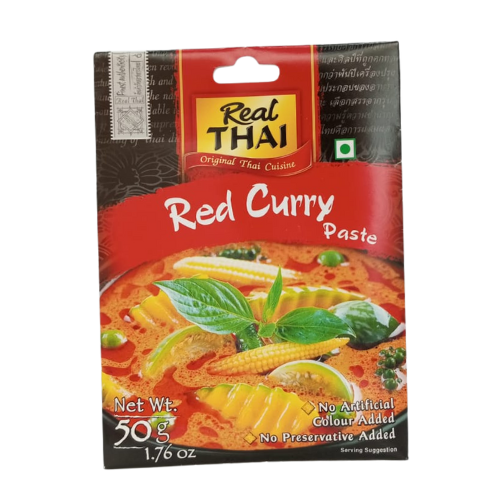 [R2466] Real Thai Red Curry Paste 50gm