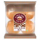 English Oven Atta Burger Bun Bread 200gm