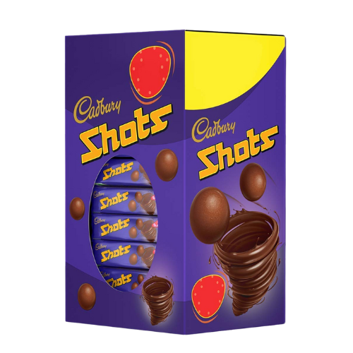 [R2755] Cadbury Chocolate Shots 208.8gm