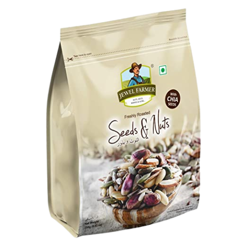 [R3297] Jewel Farmer Roasted Seeds & Nuts 250gm